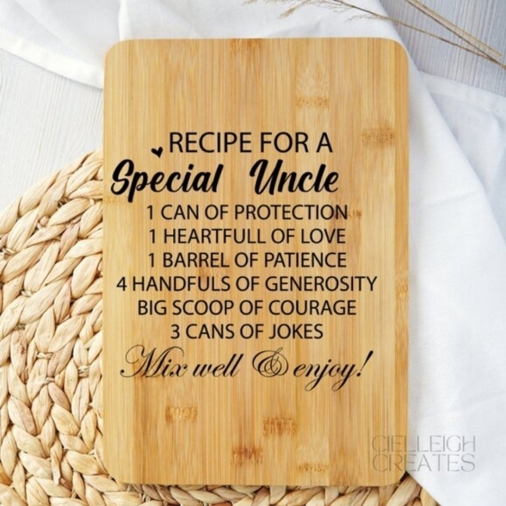 Individual Charcuterie board - Recipe for a Special Uncle